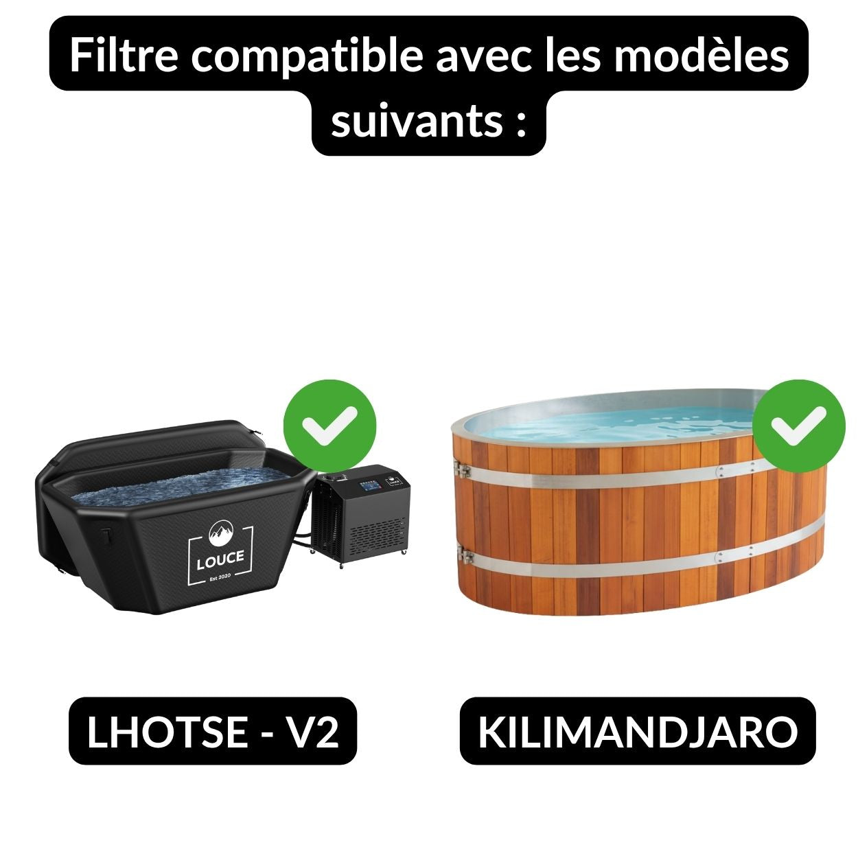 Filtres LHOTSE V2 et KILIMANDJARO | Pack X6