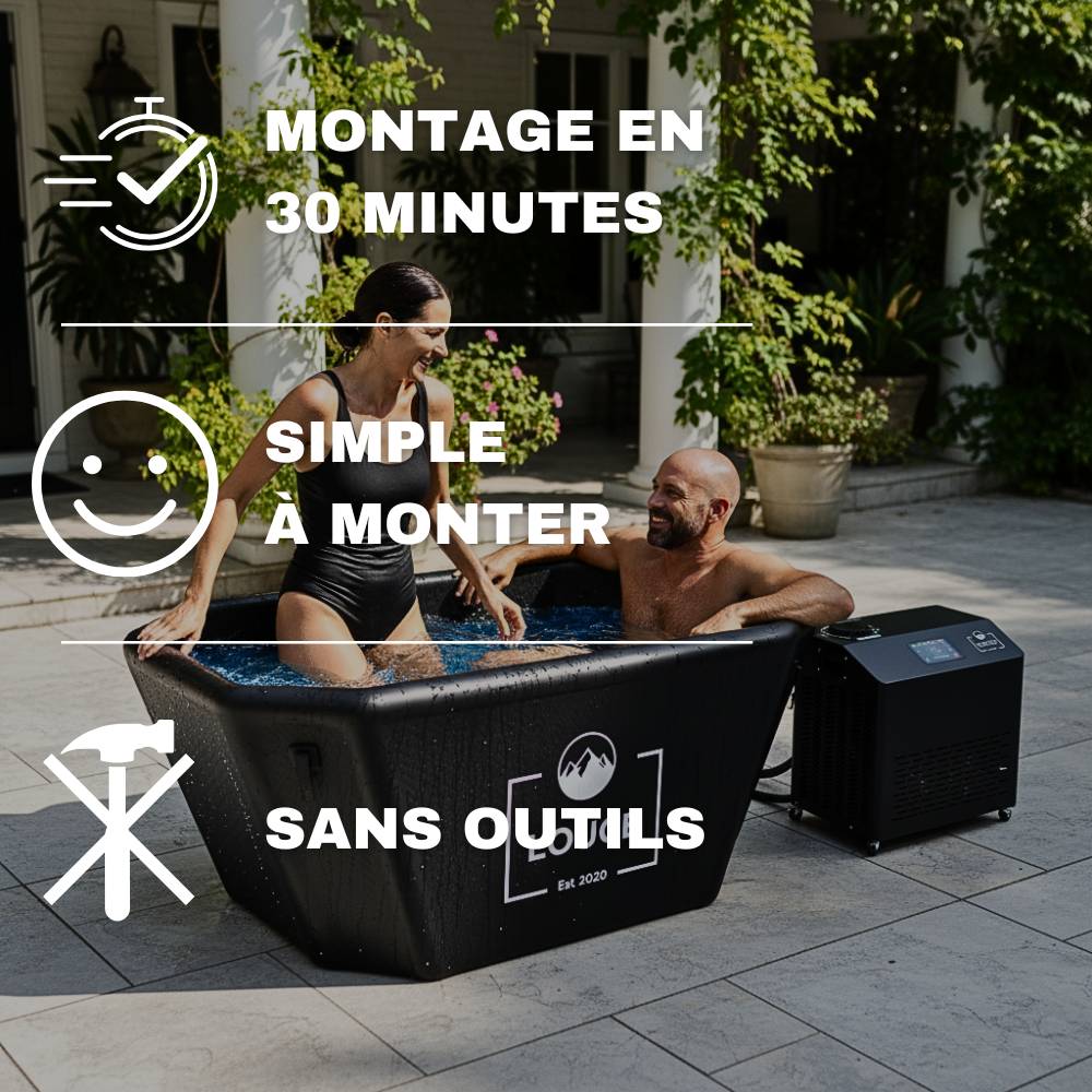 bienfait du bain froid électrique