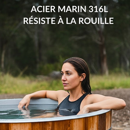 bain froid professionnel anti-rouille