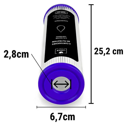 Filtres LHOTSE V2 et KILIMANDJARO | Pack X6