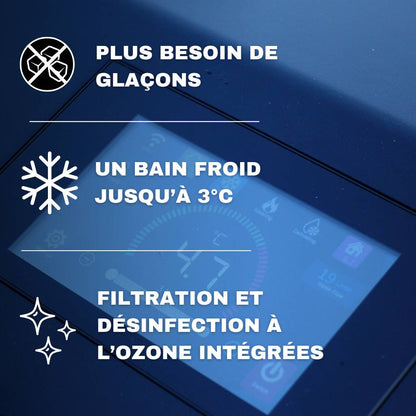 refroidisseur bain froid 3 degrés 